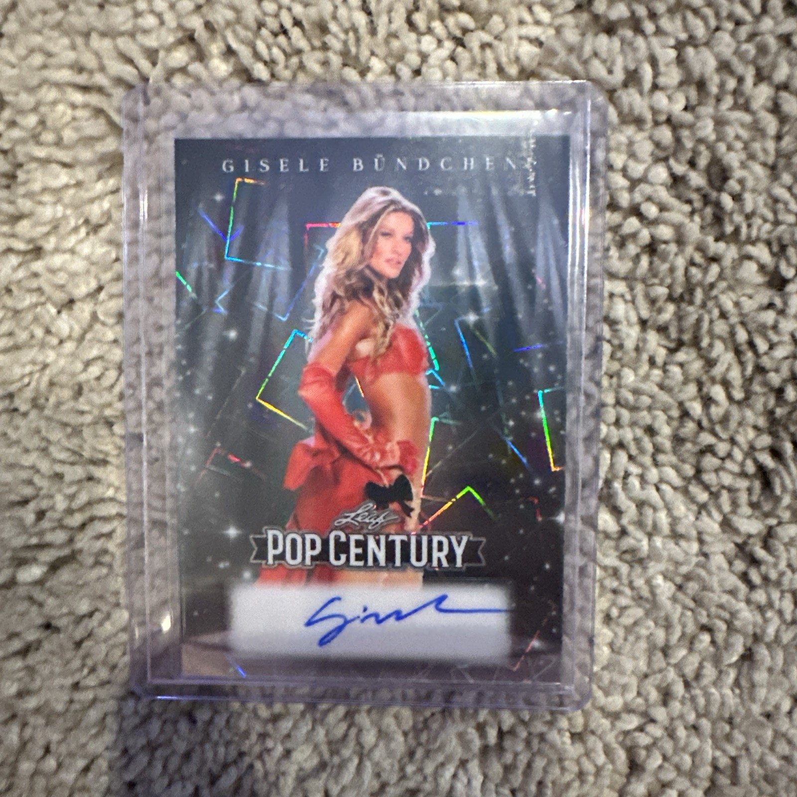 Gisele Bundchen 2026 Leaf Metal Pop Century Postmarks Auto 1/1 #P-GB1 Gisele Bundchen 2026 Leaf Metal Pop Century Postmarks Auto 1/1 #P-GB1
