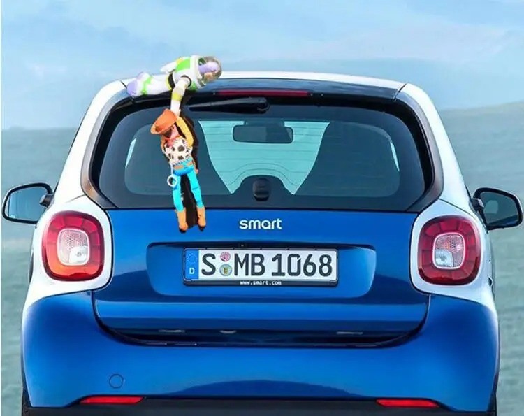 Toy Story pendant Buzz Lightyear Saves Sherif Woody Car Hanging Dolls Exterior