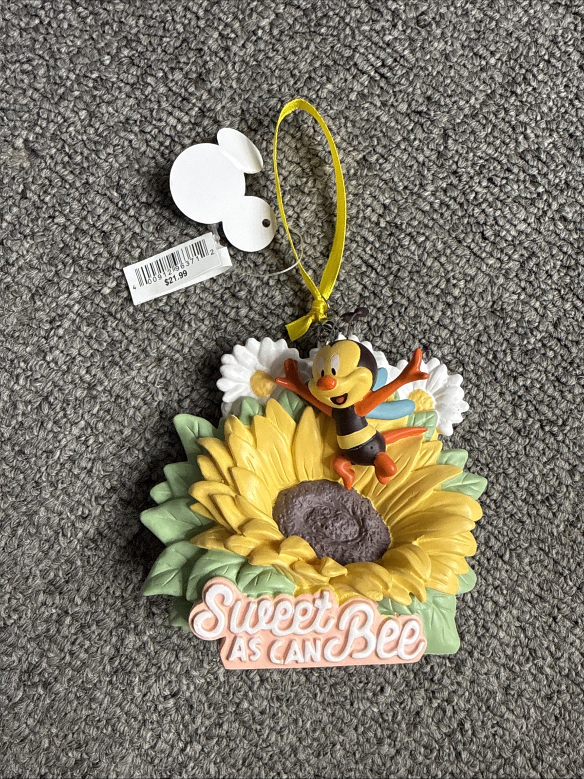 Disney Epcot Flower Garden Festival 2020 SPIKE THE BEE ORNAMENT Sweet As Can Lb