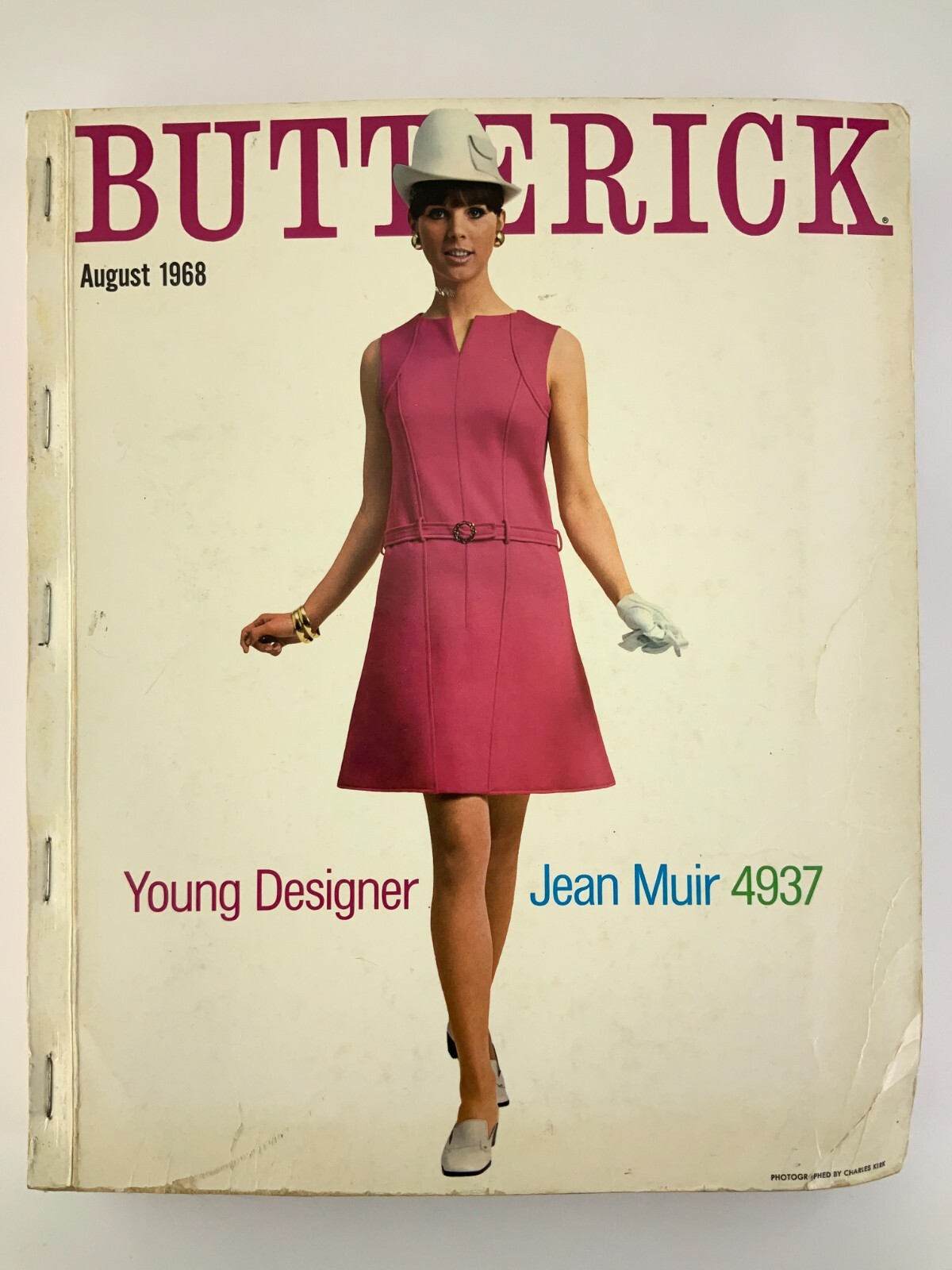 Butterick August 1968 Young Designer Jean Muir 4937 Fashion Pattern Book DD018