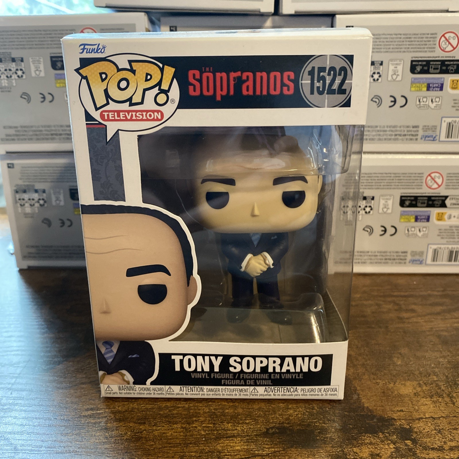 Funko Pop Television 1522 The Sopranos Tony Soprano Pop Vinyl James Gandolfini