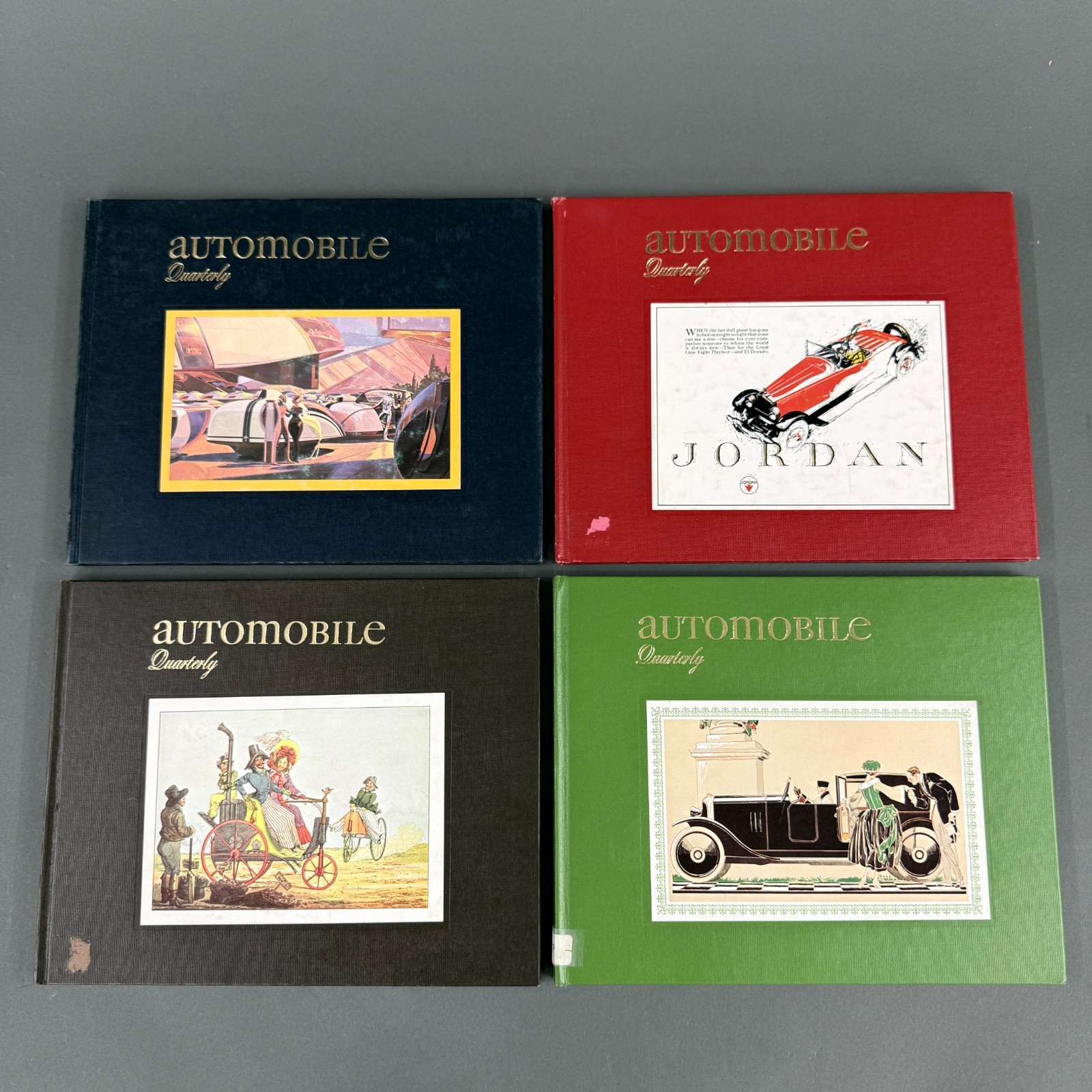 AQ Automobile Quarterly Vol 13 Complete Issues 1-4 Hardcover 1975 Vintage Car AQ Automobile Quarterly Vol 13 Complete Issues 1-4 Hardcover 1975 Vintage Car