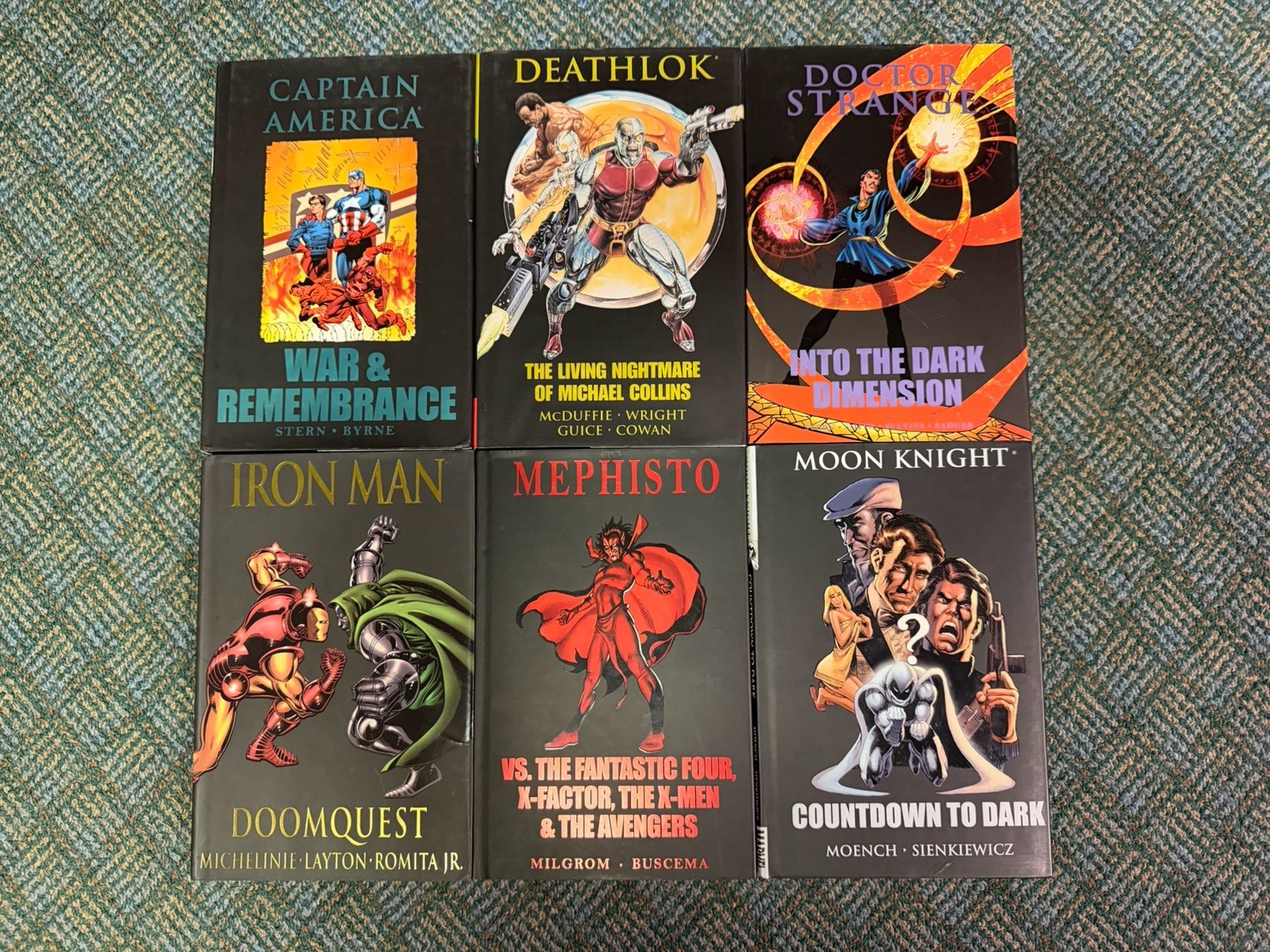 Marvel Premiere Classic Hardcover 6 Book Lot Doomquest Mephisto Marvel Premiere Classic Hardcover 6 Book Lot Doomquest Mephisto