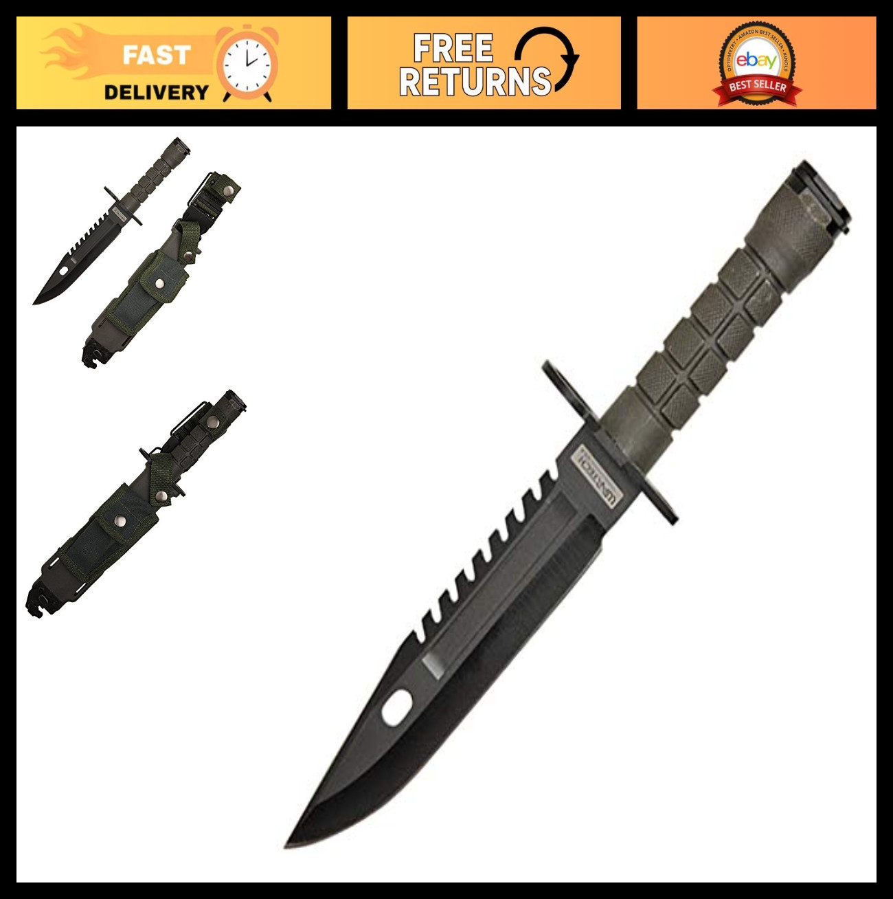 Wartech M-9 Bayonet (S-3039-BKGN)