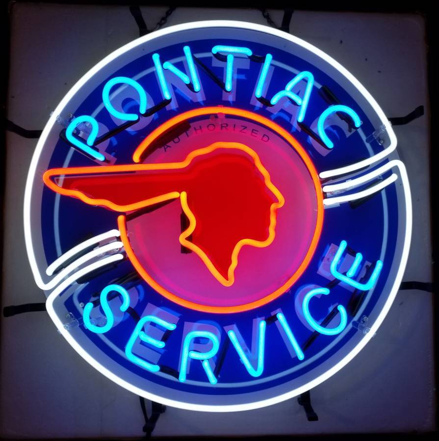 Pontiac Service Sports Car Vehicle Dealer Garage 24\
