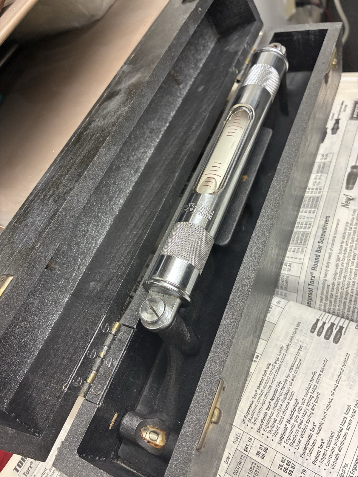 Vintage Moore & Wright 305/12 12\