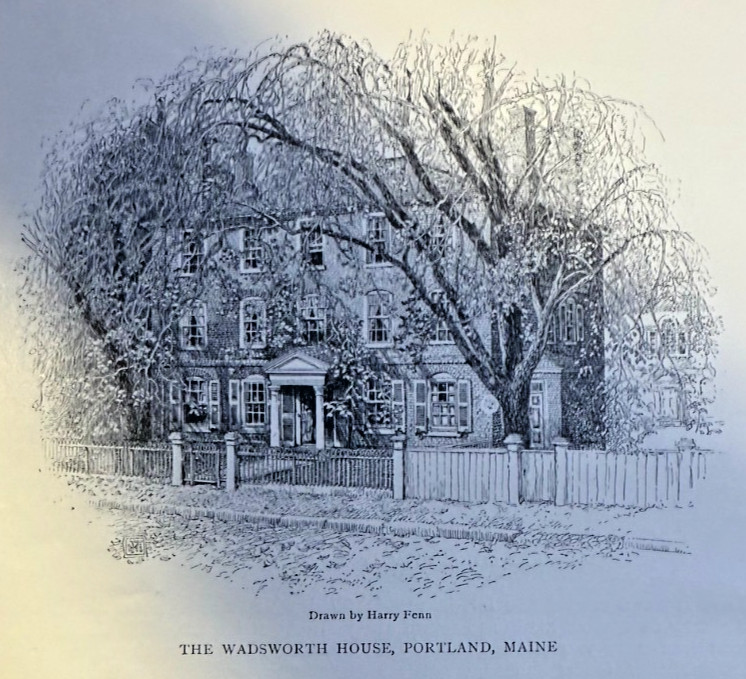 1907 Homes of Henry Wadsworth Longfellow Wadsworth House Birthplace Portland ME 1907 Homes of Henry Wadsworth Longfellow Wadsworth House Birthplace Portland ME