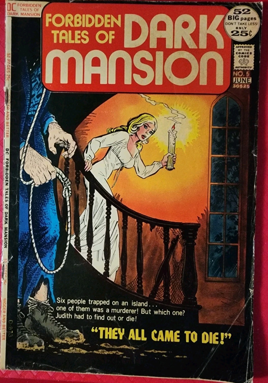 The Forbidden Tales of Dark Mansion #5 (1972) DC Comics 