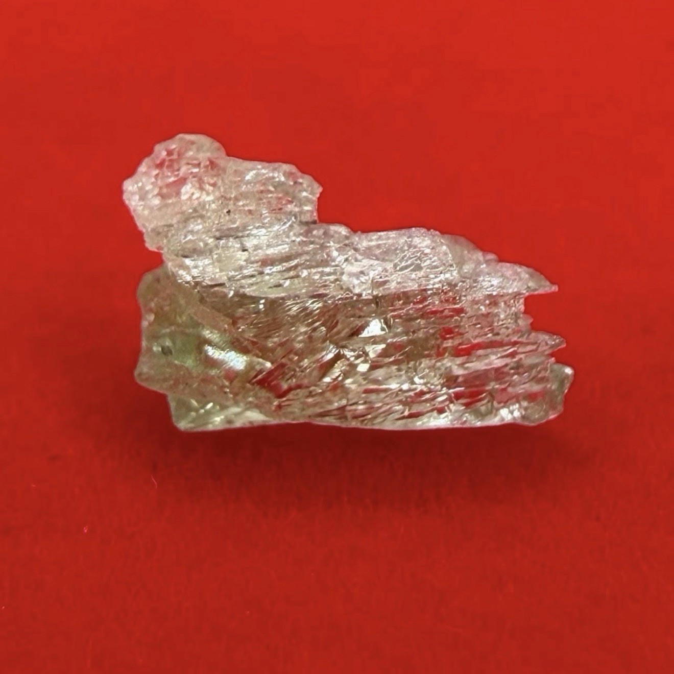 Rare North Carolina Hiddenite Crystal: Reiki Healing Stone, 0.95 Carats/0.19g