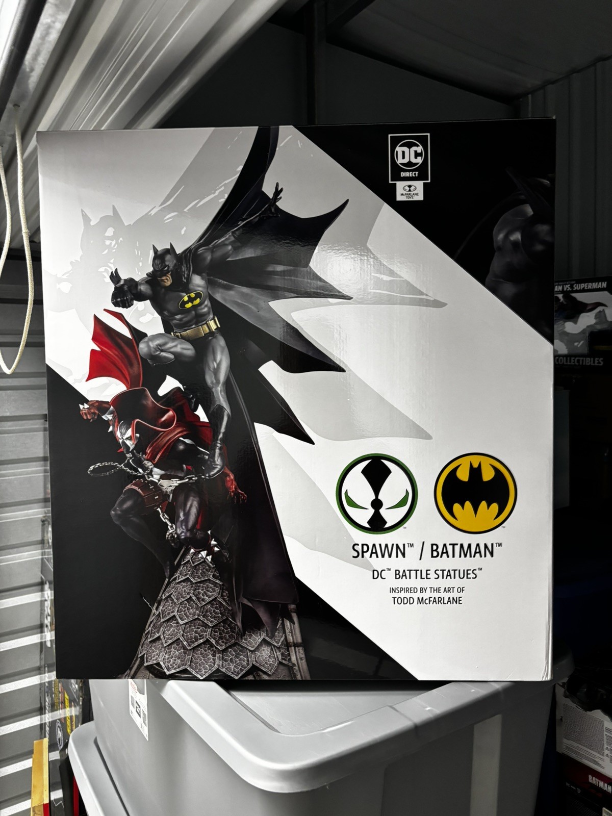 Batman & Spawn Resin Statue DC Direct McFarlane Toys 