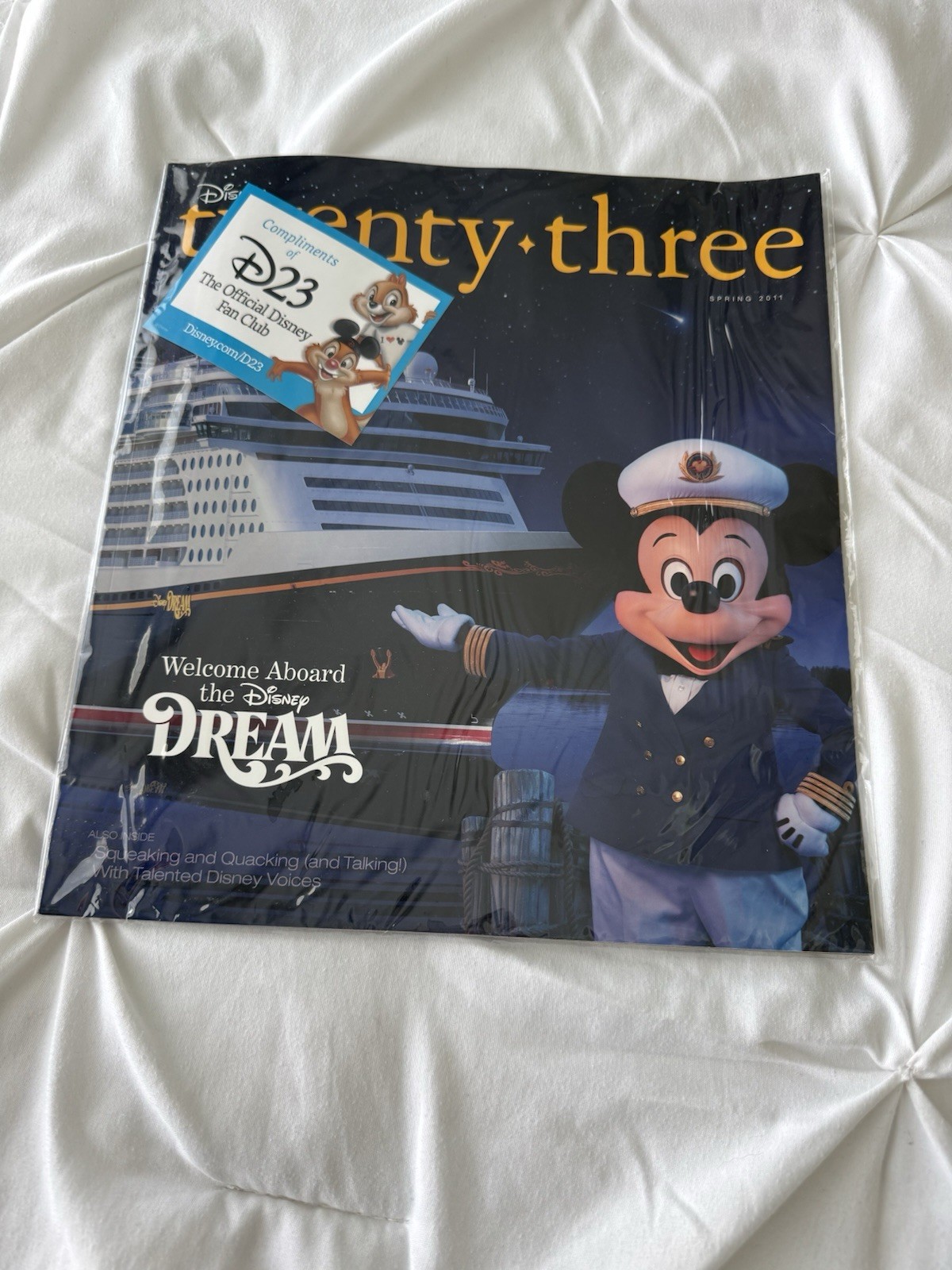 D23 Magazine Spring 2011 Disney Dream