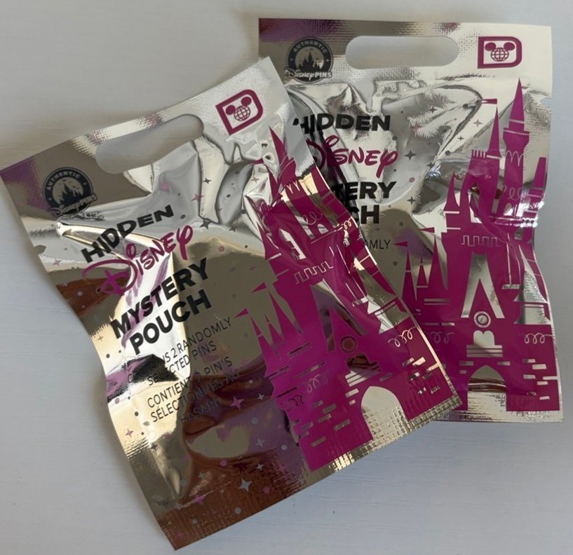 2 PACKS Disney WDW Hidden Mickey Mystery Collectible Pin Pack 2025 SEALED WAVE B 2 PACKS Disney WDW Hidden Mickey Mystery Collectible Pin Pack 2025 SEALED WAVE B