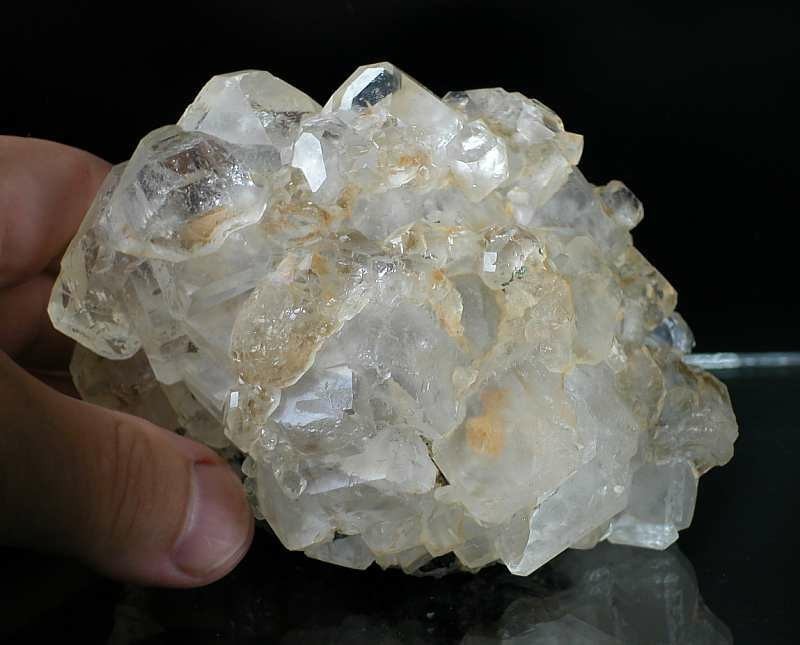 Optical Gem Clear FLUORITE Cluster 4.21\