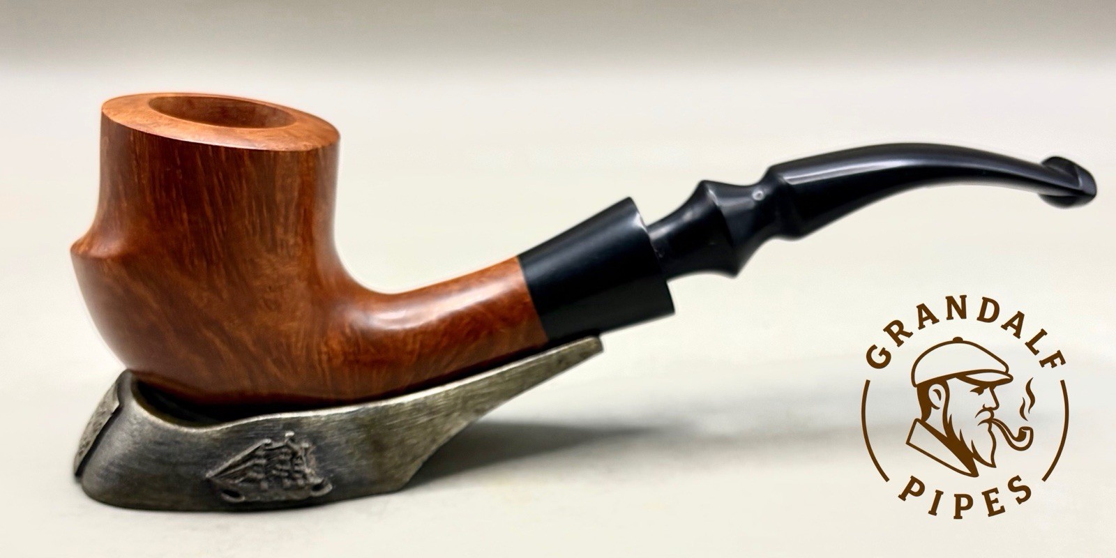 Vintage Unsmoked Freehand Briar Pipe Unmarked NOS | Tinder Box Stock