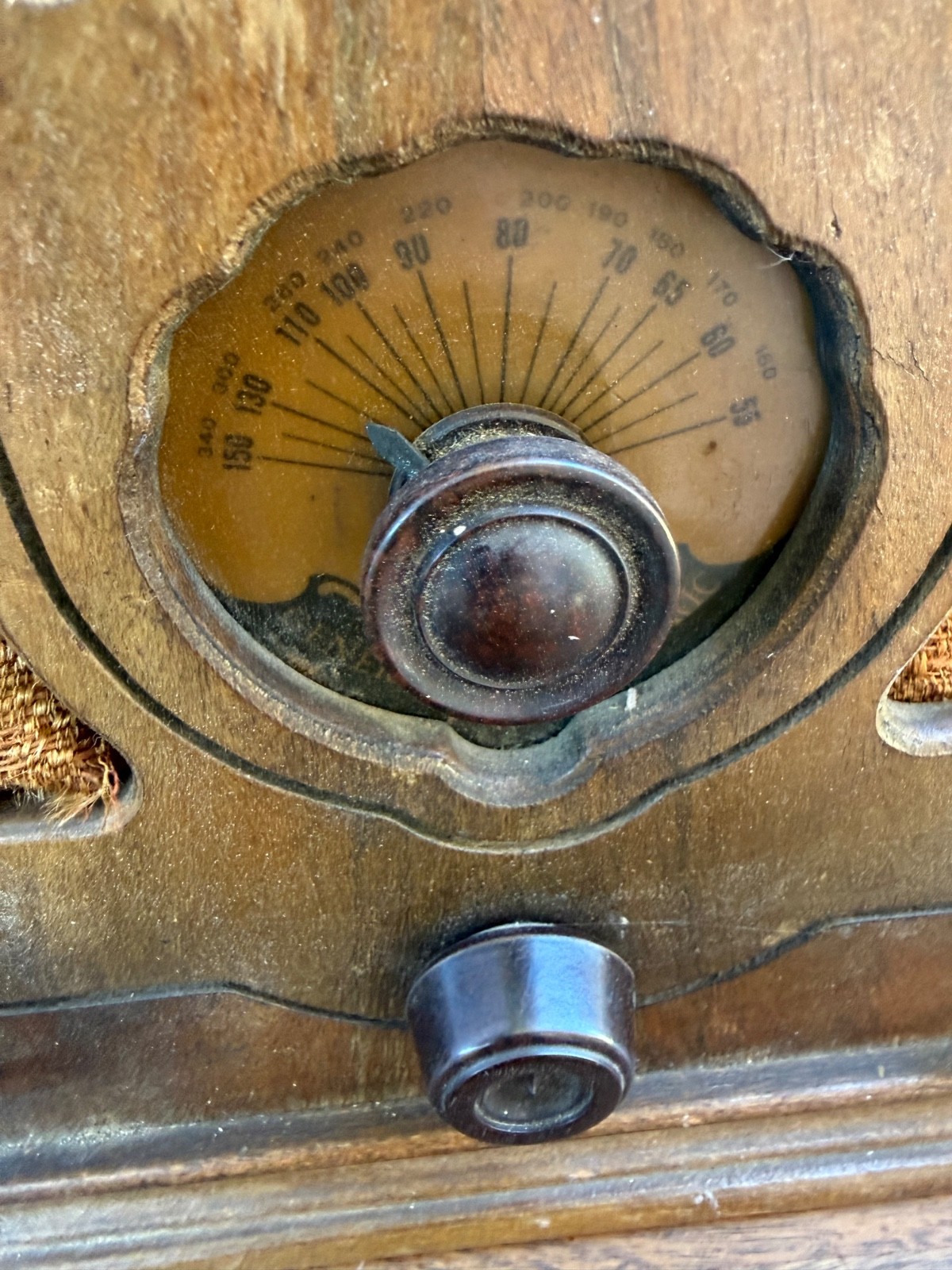 Antique GE Cathedral Tube Radio Working Original 1930s Tombstone Vacuum Tube Rad