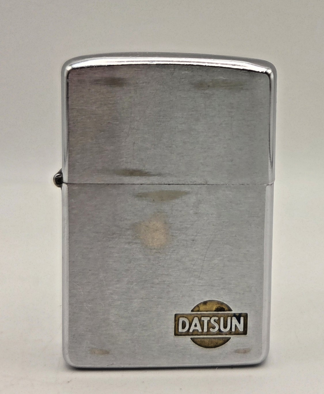 Vintage Zippo Canada Datsun Lighter Niagara Falls Ontario 1960s 1970s JDM... Vintage Zippo Canada Datsun Lighter Niagara Falls Ontario 1960s 1970s JDM...