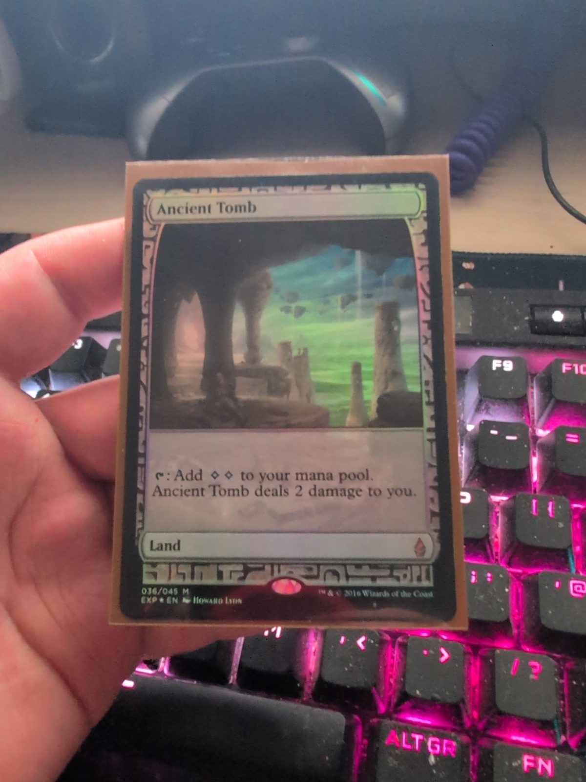 Magic the Gathering Ancient Tomb Foil