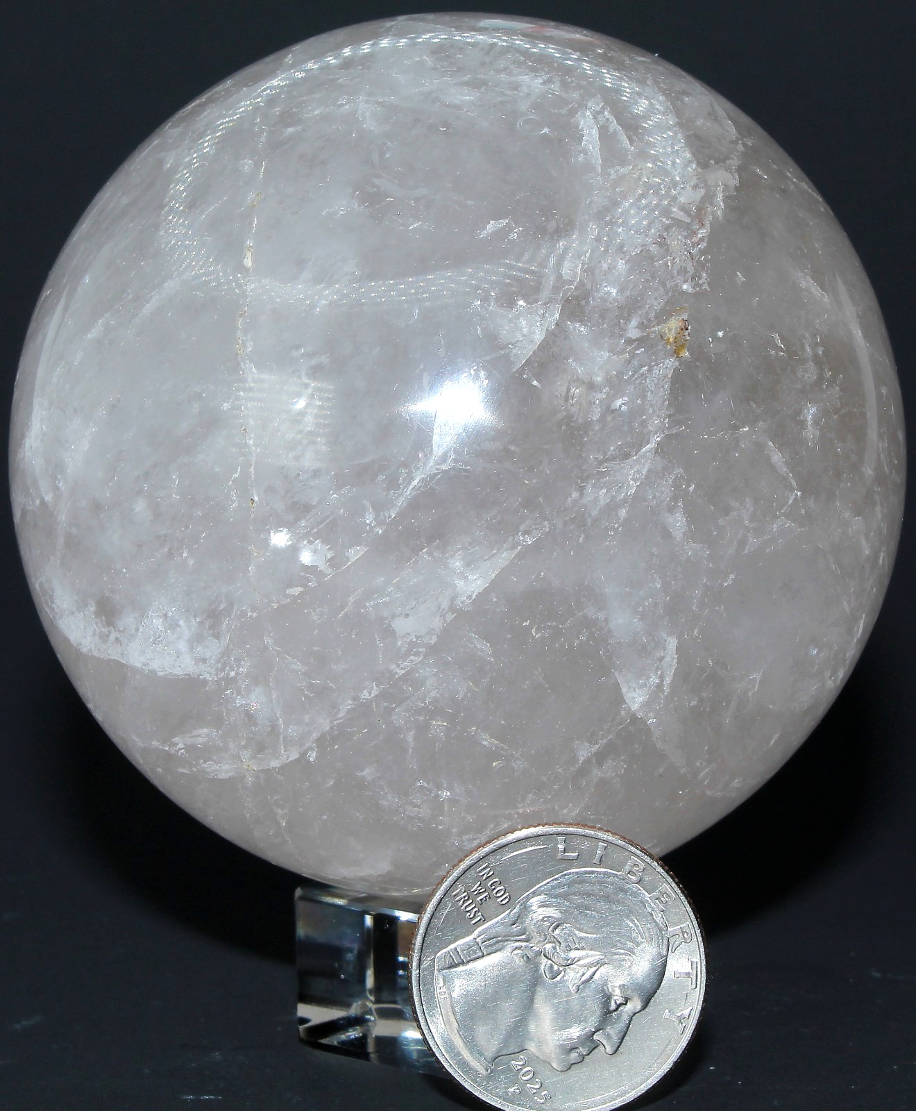 AAA Brazilian Quartz Sphere / 2.98
