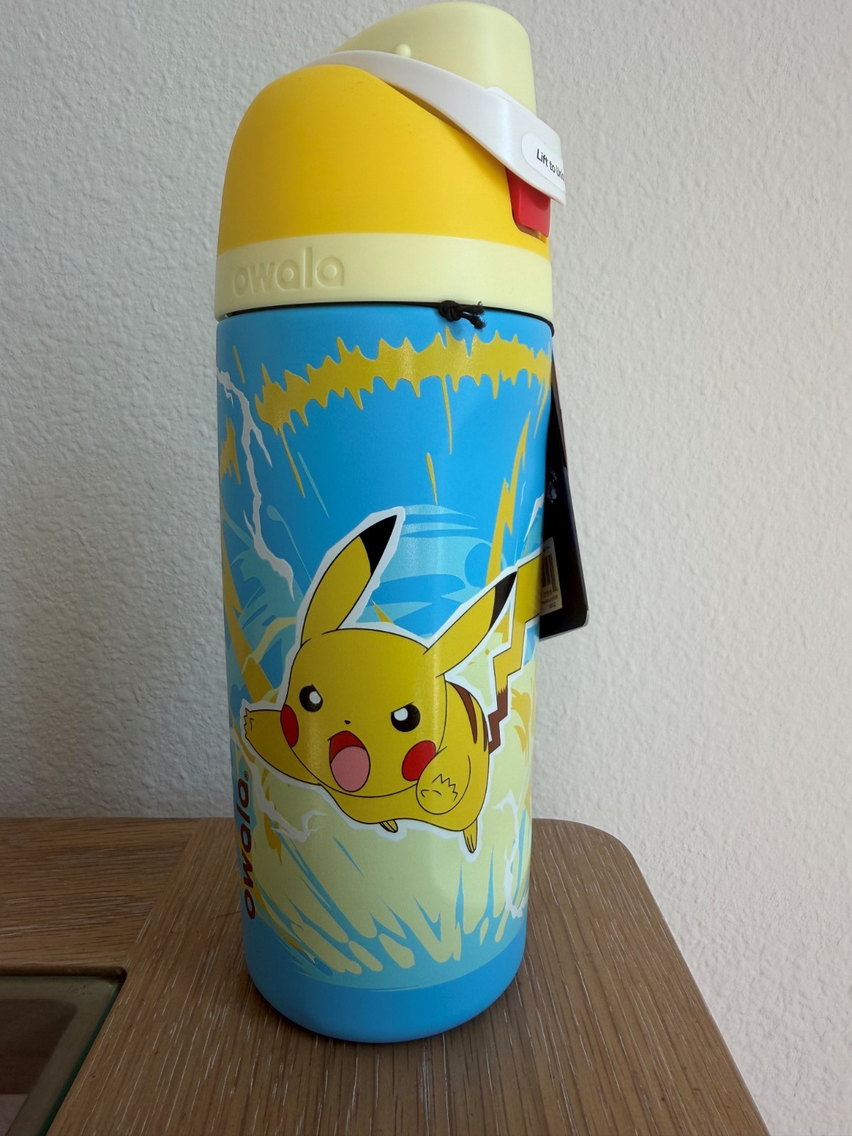 Pokemon x Owala FreeSip Water Bottle Pikachu NEW 16 Oz Pikachu I Choose You