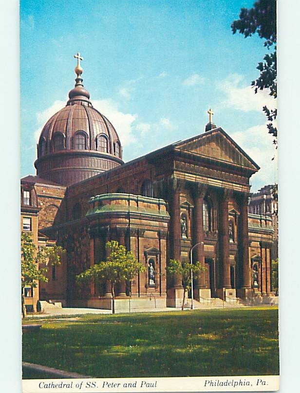 Unused Pre-1980 PETER AND PAUL CATHEDRAL Philadelphia Pennsylvania PA s/06 A7818 Unused Pre-1980 PETER AND PAUL CATHEDRAL Philadelphia Pennsylvania PA s/06 A7818