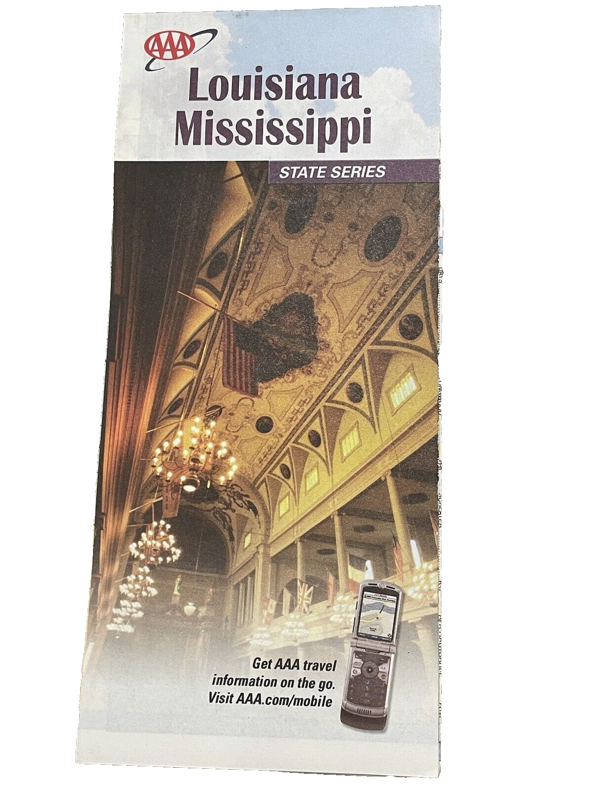 Louisiana Mississippi AAA 2011 Road Map
