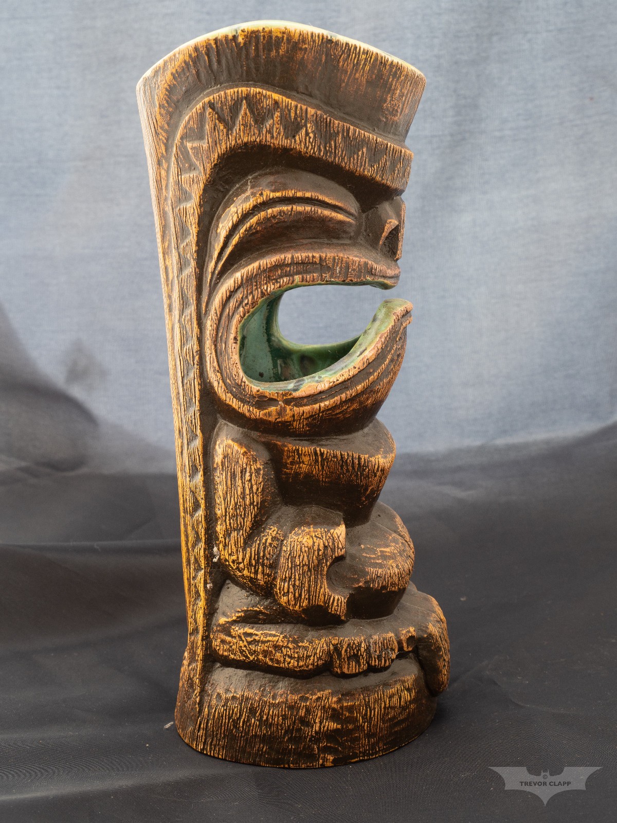 Gecko'z Big Toe tiki mug by South Sea Arts AP #17/25 limited edition Gecko'z Big Toe tiki mug by South Sea Arts AP #17/25 limited edition