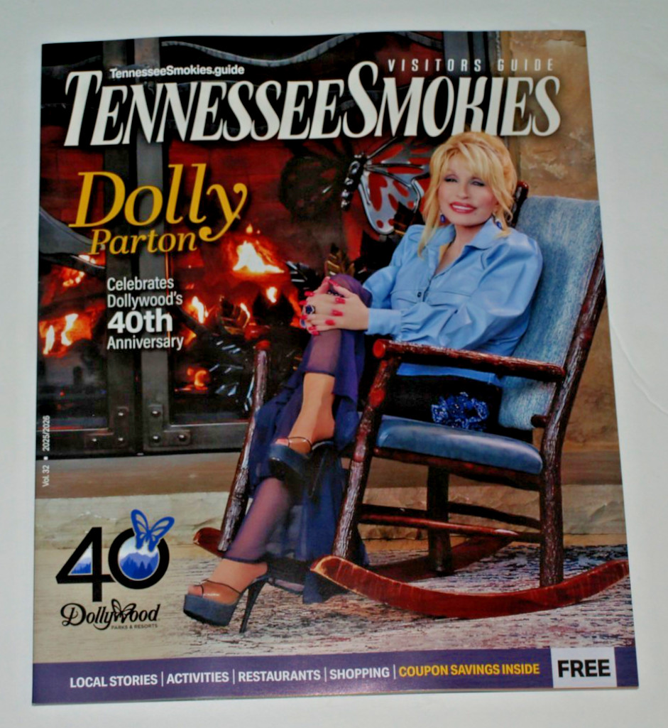 Dolly Parton - Tennessee Smokies Visitors Guide Dollywood Collectible Booklet