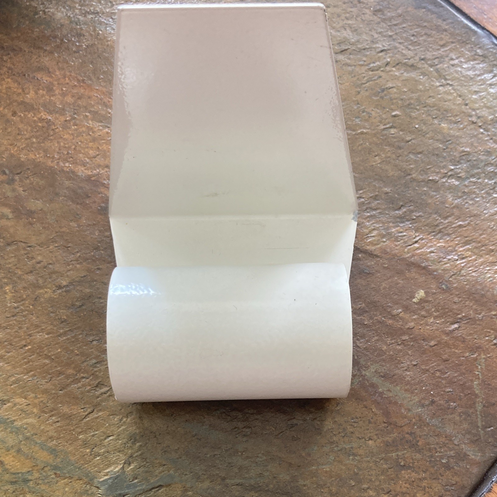 Teleflora Vintage White Enamel Metal Flex Coil Bookend White Mid Century Modern Teleflora Vintage White Enamel Metal Flex Coil Bookend White Mid Century Modern