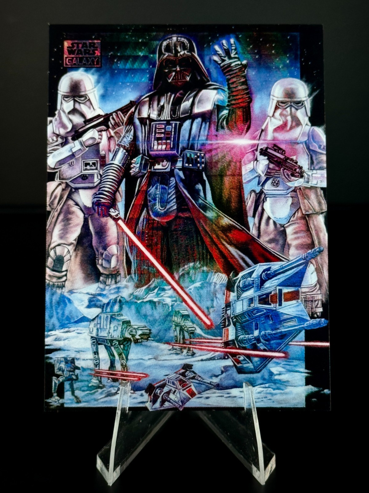 2026 Topps Chrome Star Wars Galaxy - Darth Vader At Hoth /75 Prism Refractor #45