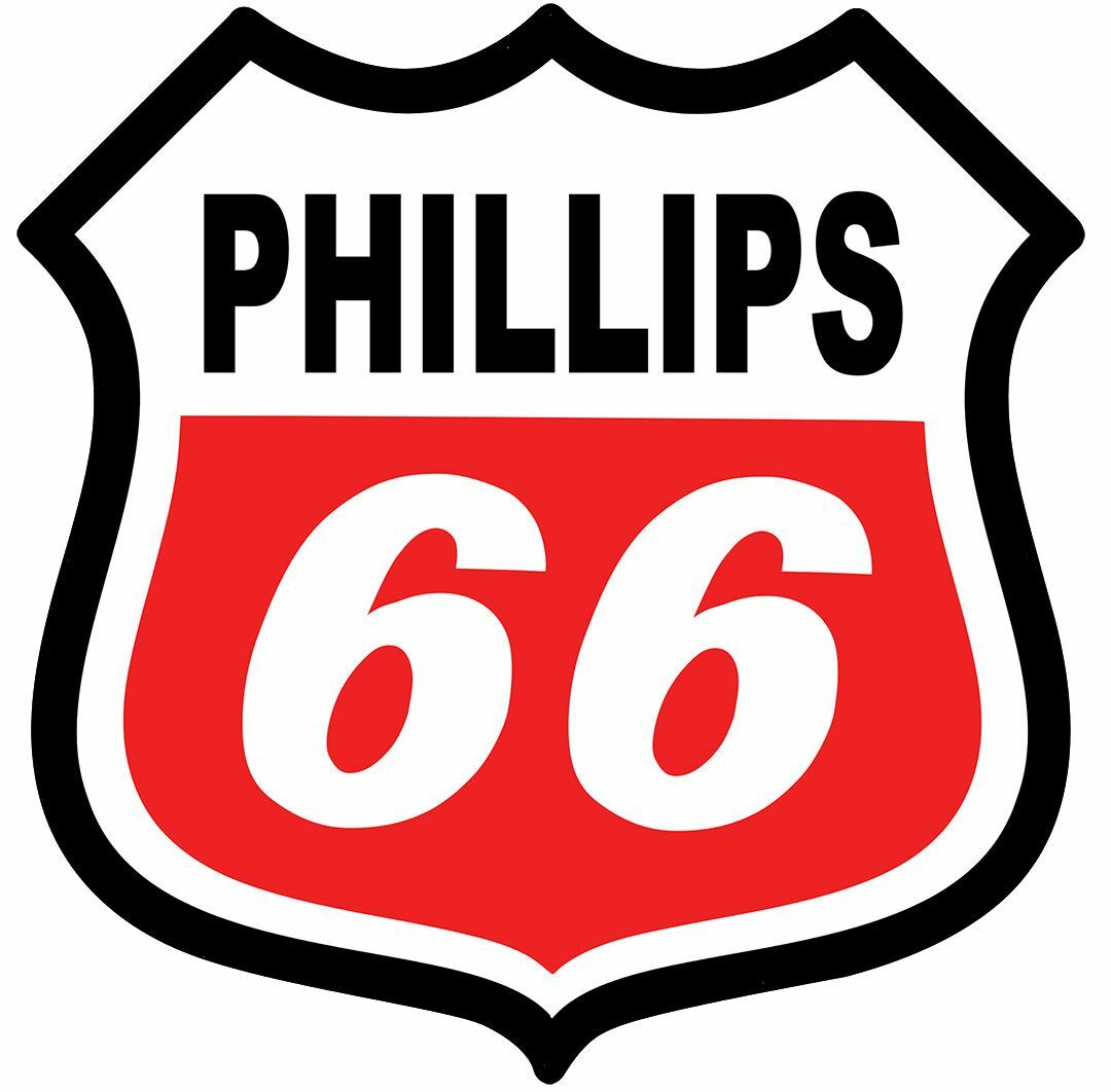 PHILLIPS 66 SHIELD SHAPED 15 PHILLIPS 66 SHIELD SHAPED 15