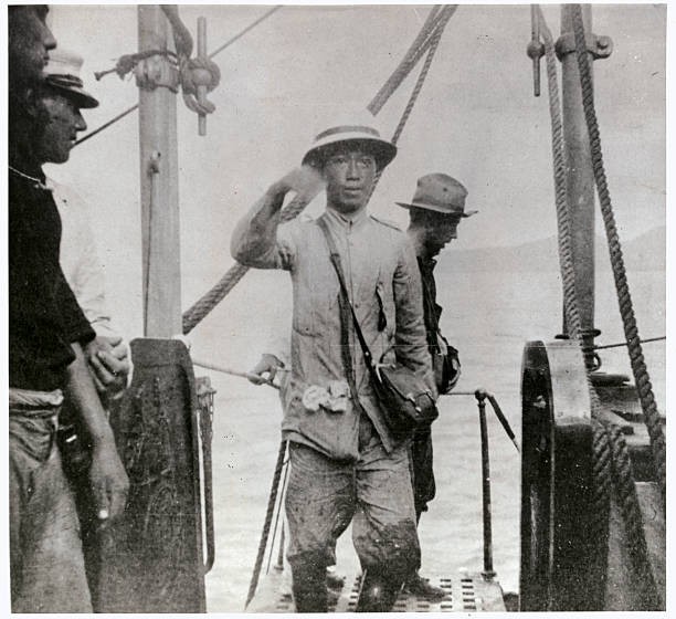 Emilio Aguinaldo is a Phillipine Leader leading rebellion against - Old Photo