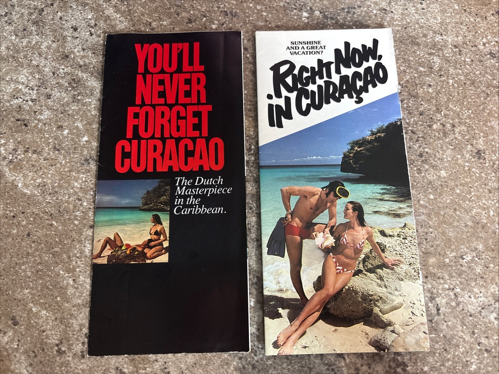 Curaçao Travel Brochures Vintage 1977 & 1981 Caribbean