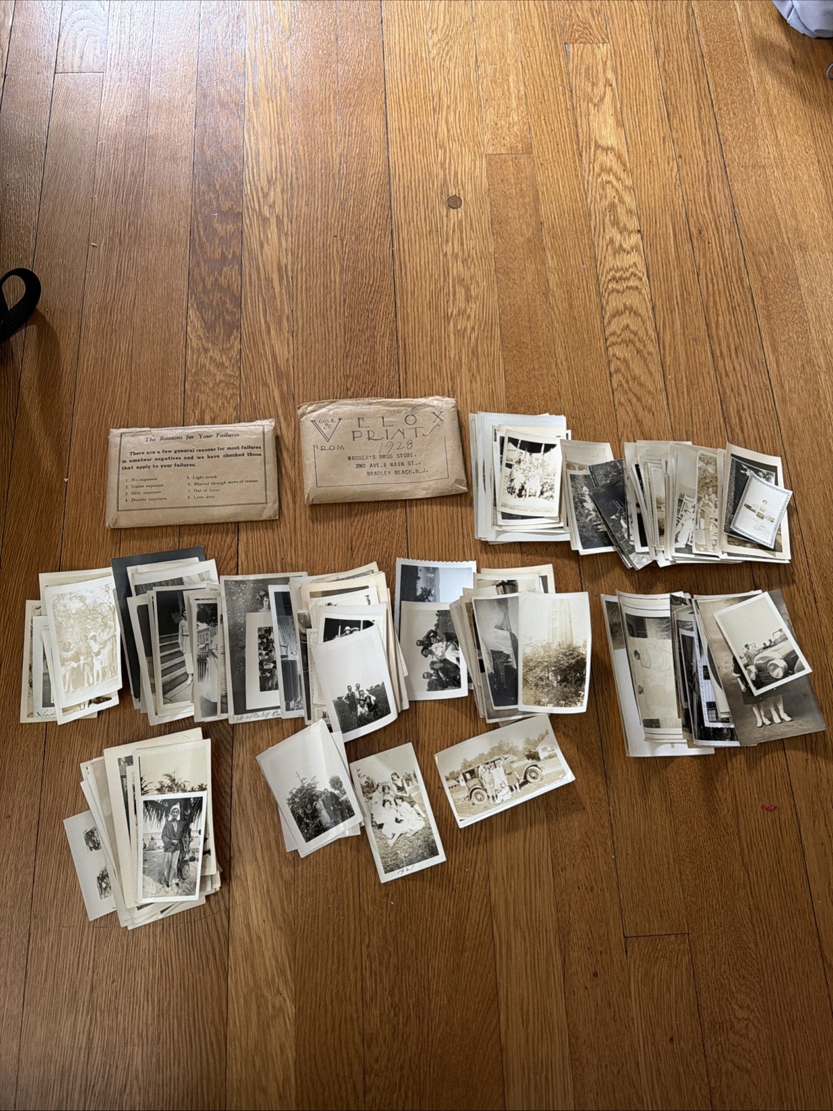 Huge Vintage Estate Photo Collection 190 Original Black & White Photographs