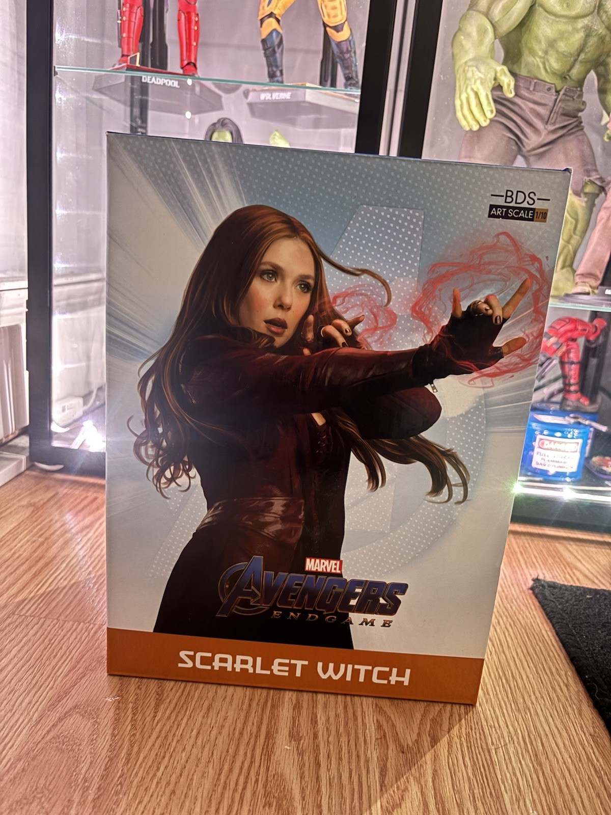 Iron Studios Scarlet Witch Wanda Avengers: Endgame Art Scale 1/10 Statue