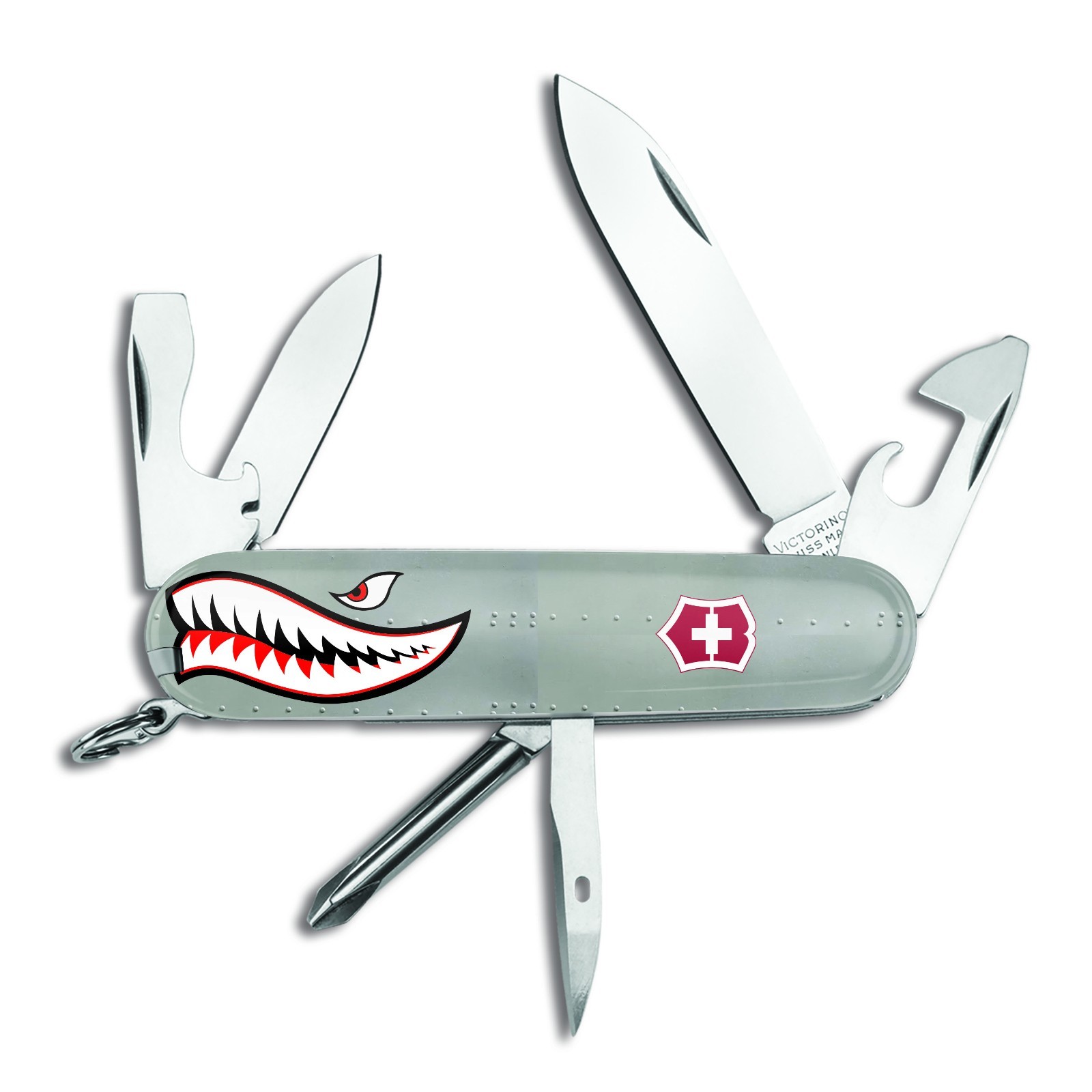 Victorinox Swiss Army GREY WARTHOG MOUTH TINKER Knife Knives Multi Tool