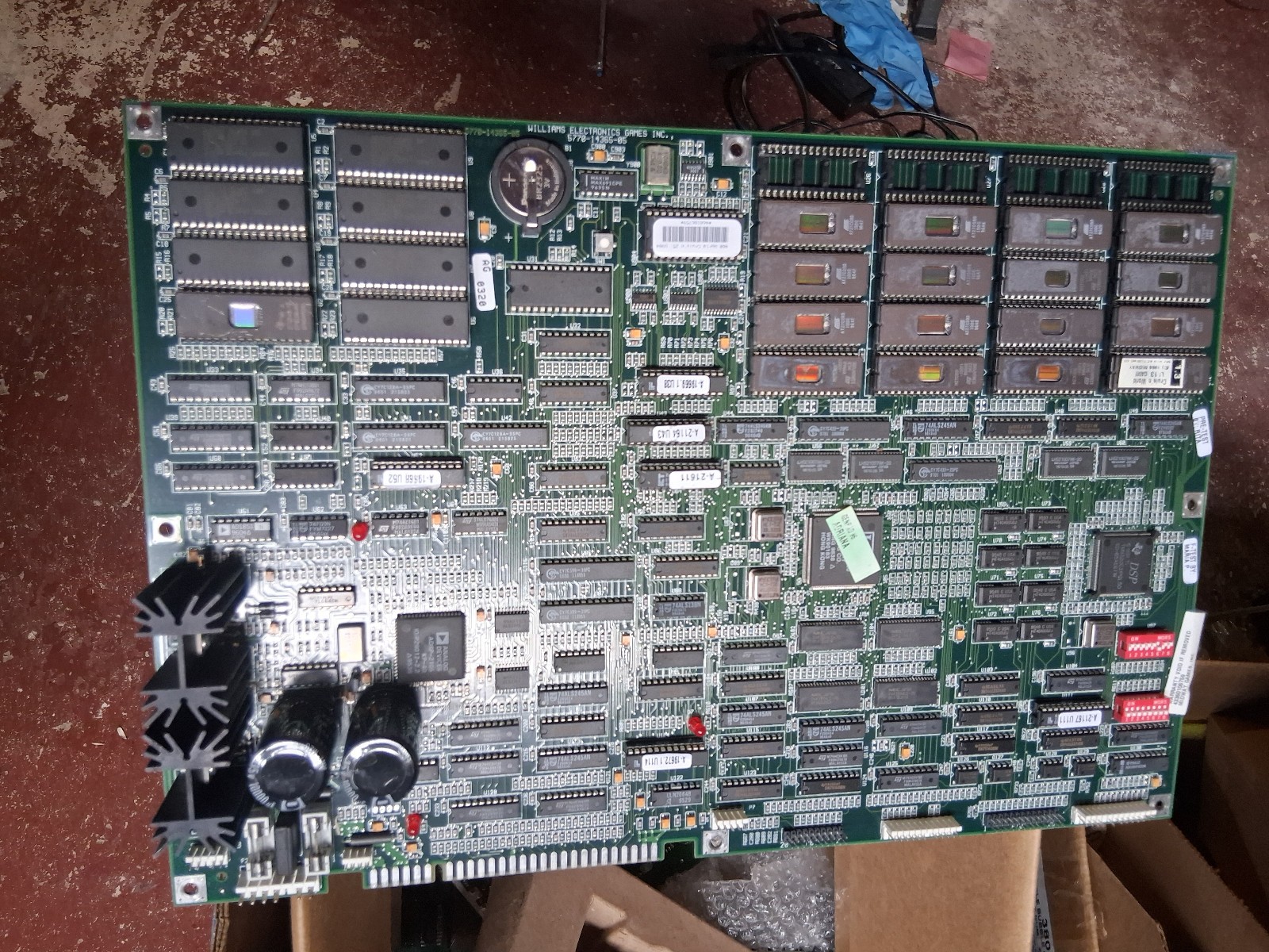 Crusin world  CPU board