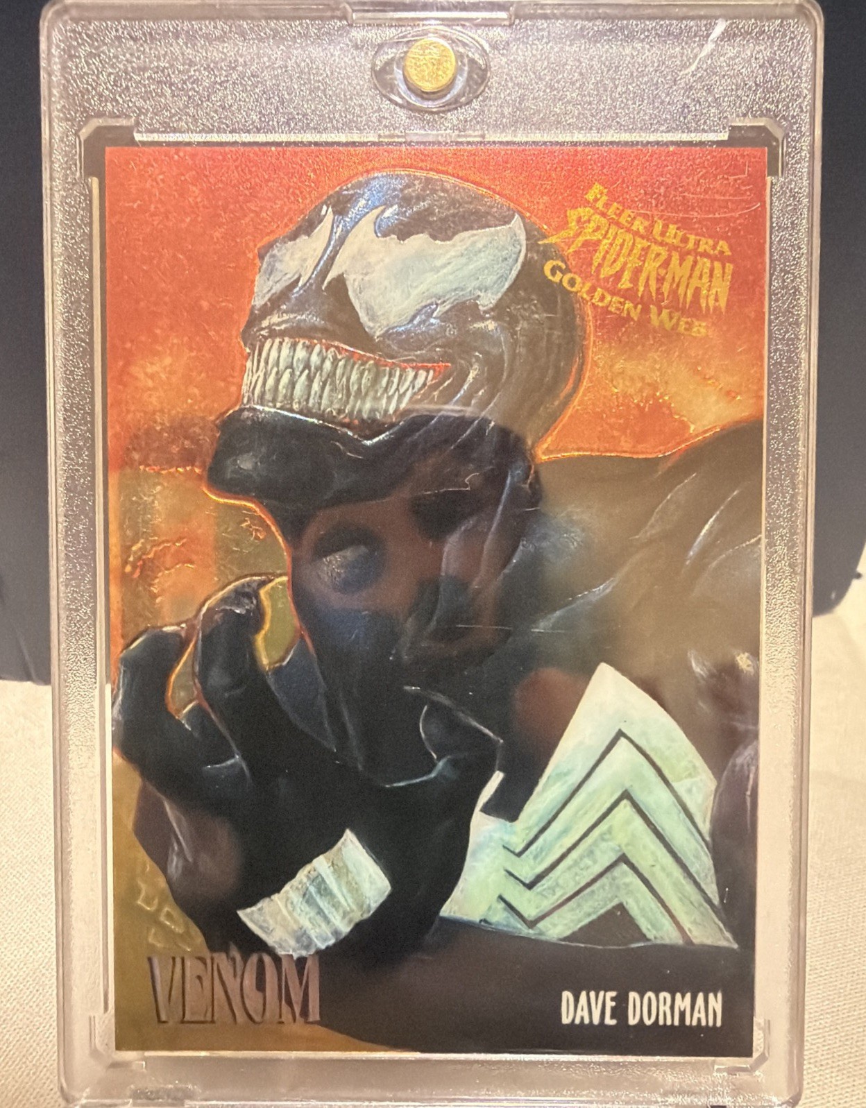 1995 Marvel Spider-Man - Limited Venom GOLD Parallel RARE #8 RARE Parallel