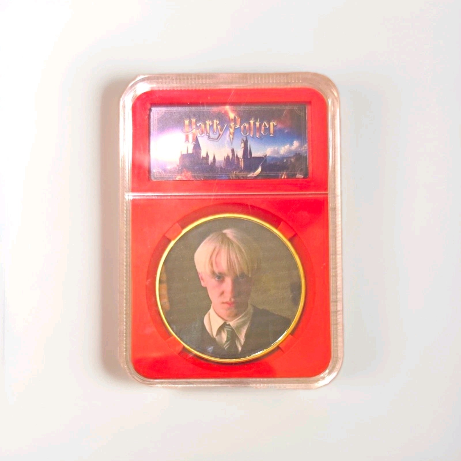 Ingenuity Coins Harry Potter Draco Malfoy & Hogwarts Collectible Coin In Case