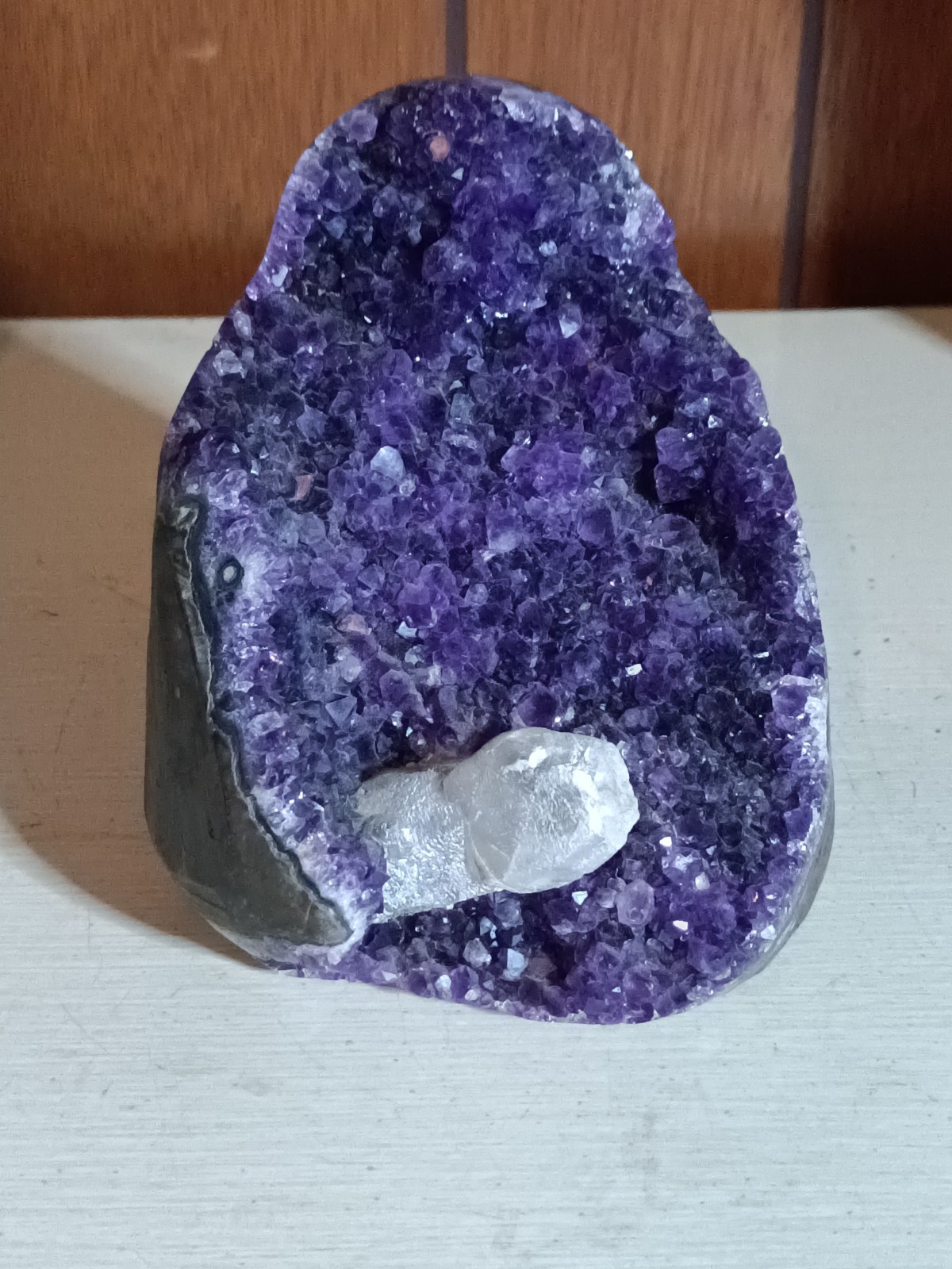 3.75 Lb Natural Amethyst Block Crystal 