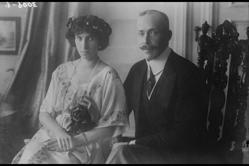 Photo:Albania Prince William of Wied Princess Sophie c1910 Portrait