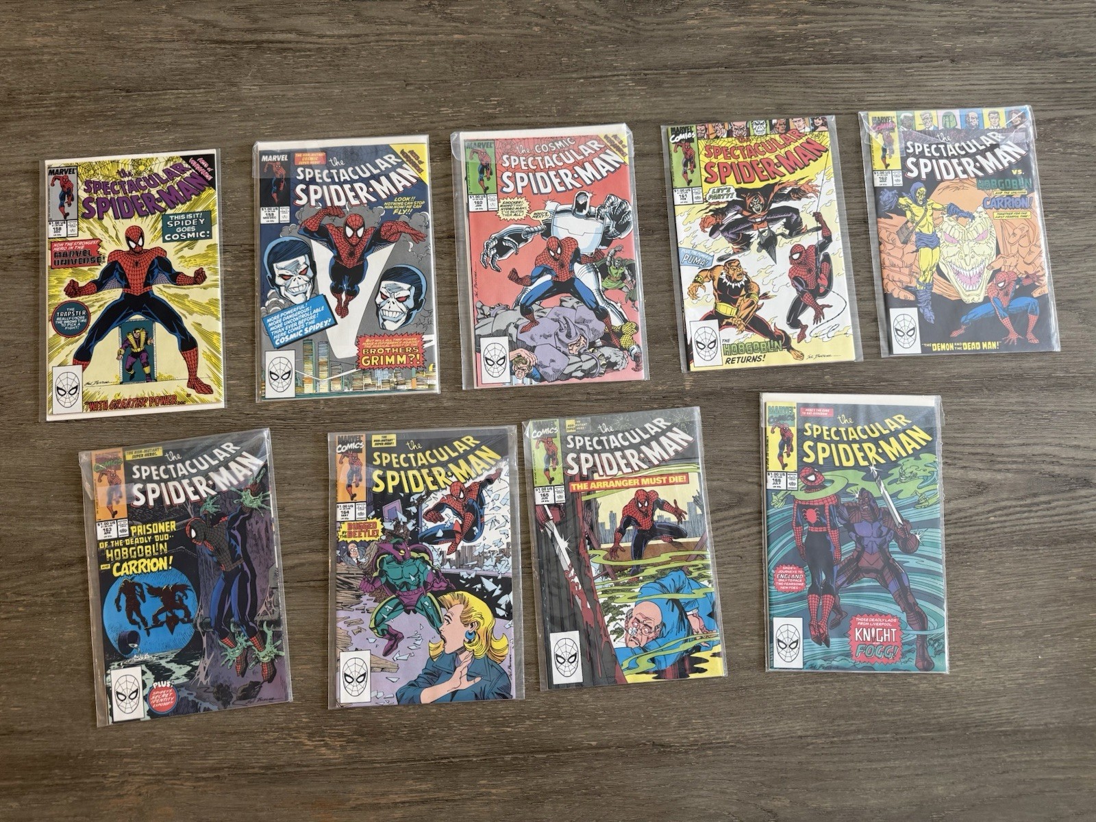 Spectacular Spider-Man Lot 9 Issues #158–170 Marvel 1989–90