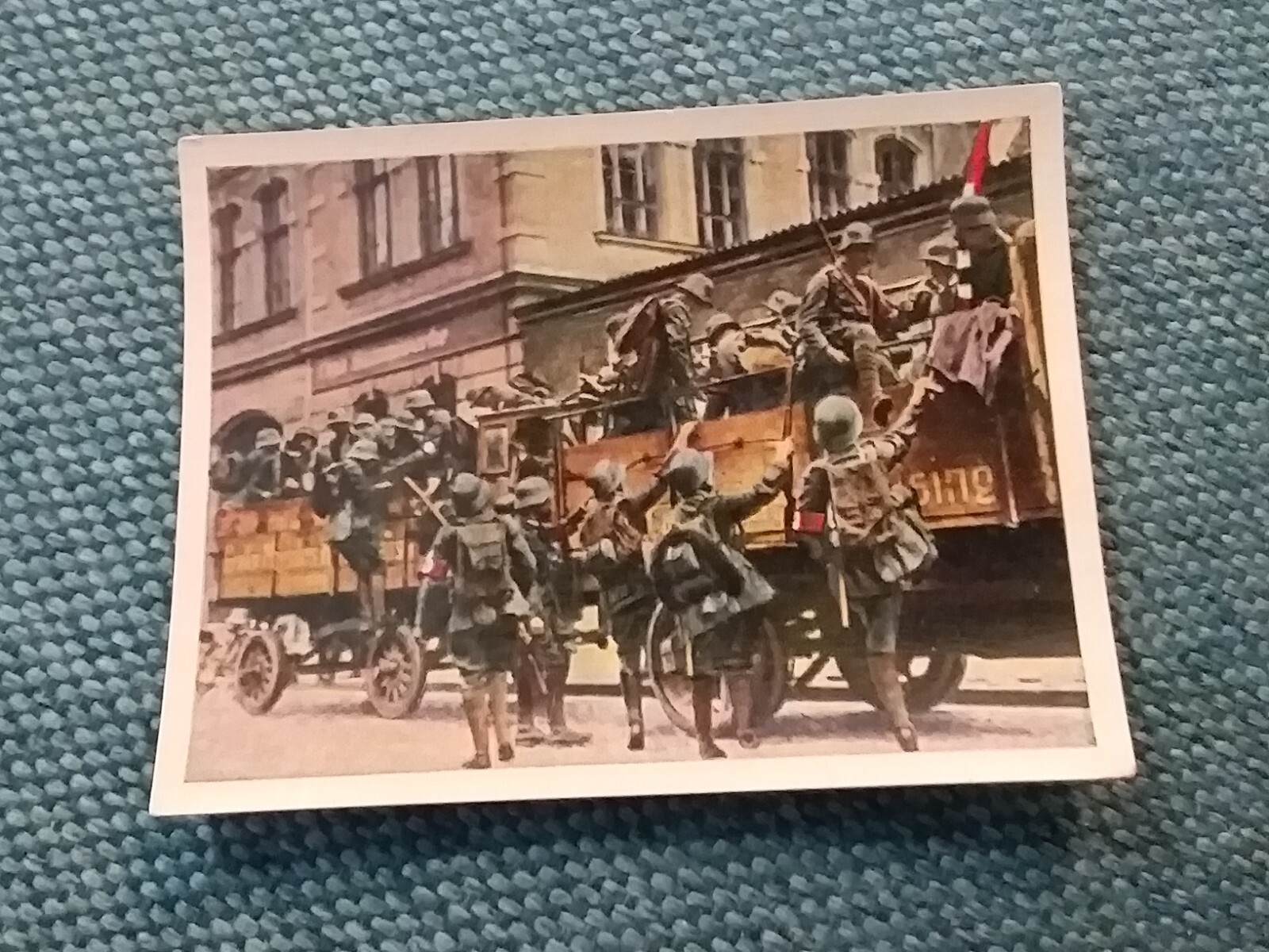 photo carte WW2 Munich 1923 Hitler coup