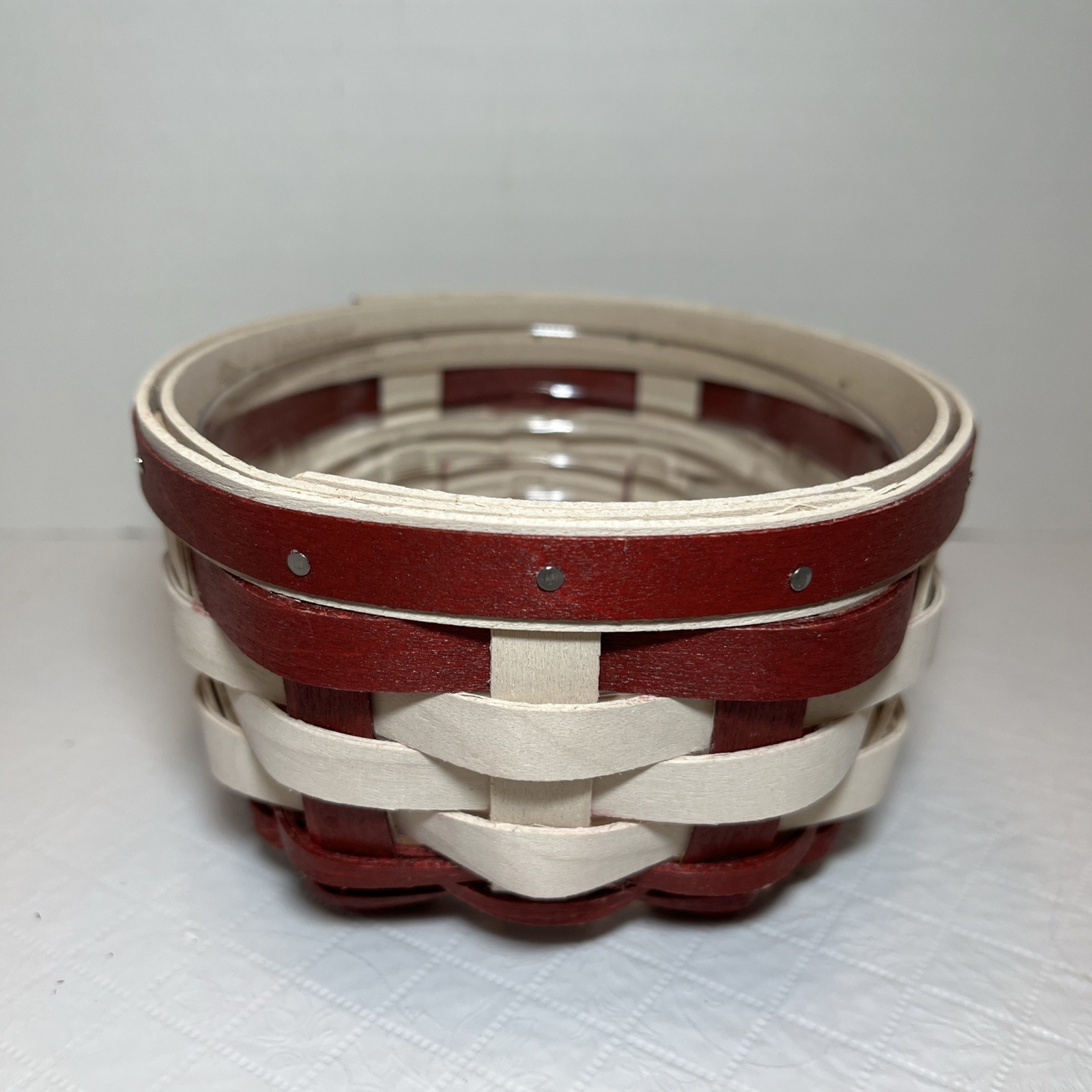 Longaberger 2015 Holiday Little Things Round To Square Basket With Protector Longaberger 2015 Holiday Little Things Round To Square Basket With Protector