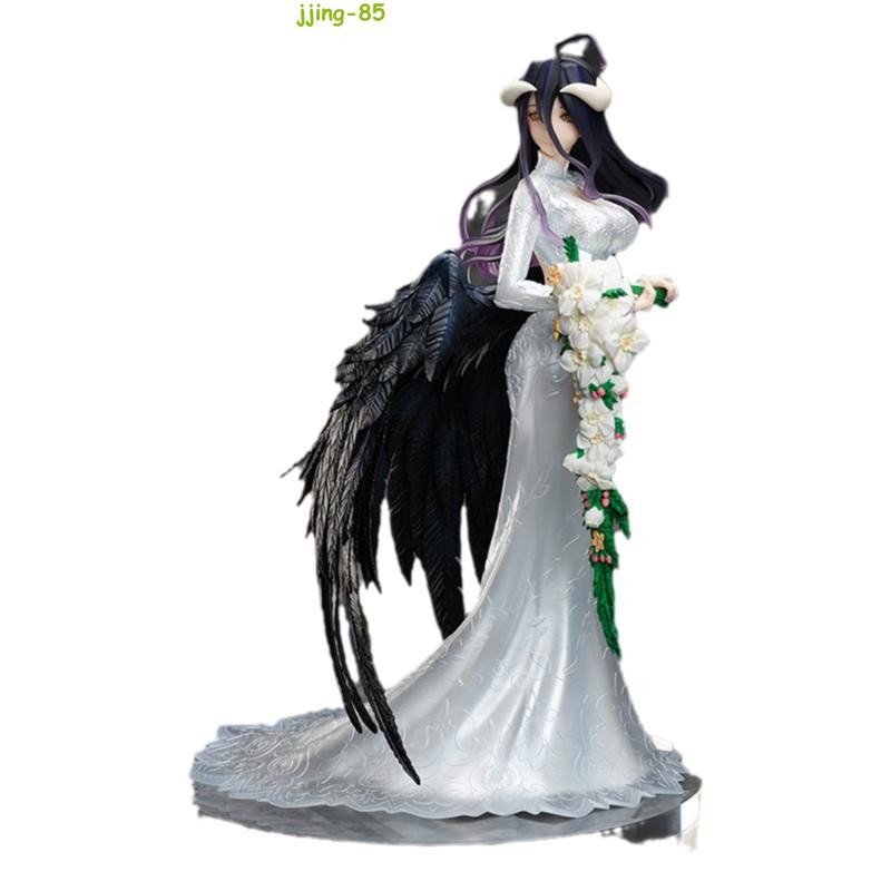 25CM Overlord Albedo PVC Anime Figure Model Statue Ornaments Hot Collectible Toy