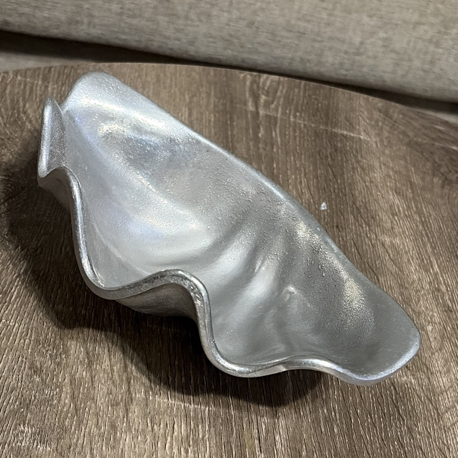 Vintage Clam Pewter Dish Wilton Armetale Pewterex