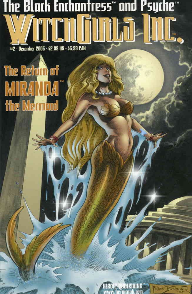 WitchGirls, Inc. #2 VF/NM; Heroic | w/Bag+Board