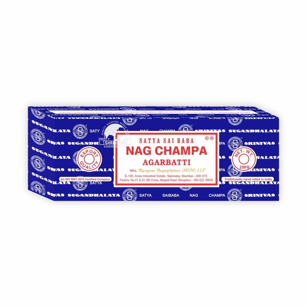 Satya Sai Baba Nag Champa Incense Sticks 250gm #8562, #8562