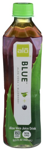 Alo Bev Aloe Blueberry Blue 16.9 FO Pack Of 12