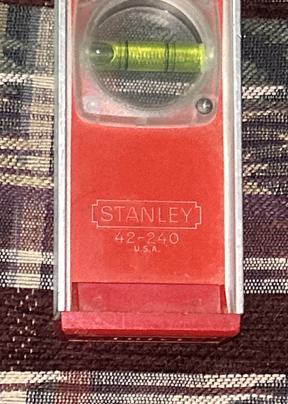 Stanley Level | No. 42-240 | 24” Aluminum | Plumb/ Level | USA