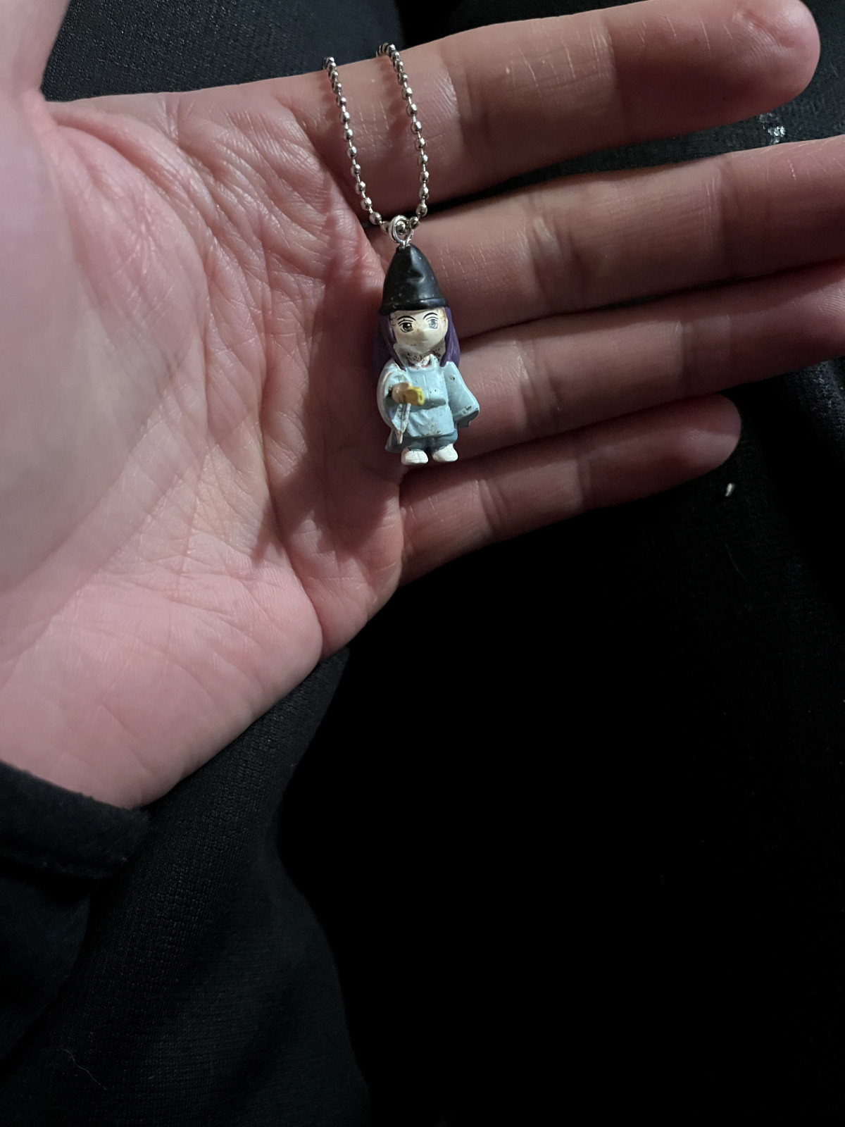 Vintage Hikaru No Go Fujiwara No Sai Mini Figure Charm